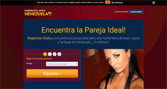 Desktop Screenshot of contactossexovenezuela.com